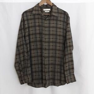 Perry Ellis Patterned Button Down